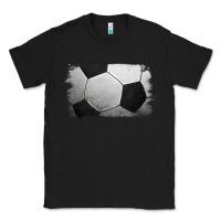 Black Soccer Ball Brushstroke Classic Tee - RanaPortraitStore