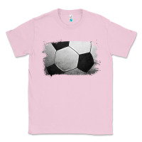 Bubblegum Pink Soccer Ball Brushstroke Classic Tee - RanaPortraitStore