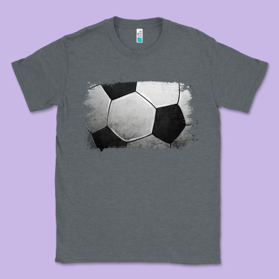 Soccer Ball Brushstroke Classic Tee Designed By Ranaportraitstore