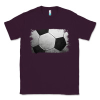 Plum Soccer Ball Brushstroke Classic Tee - RanaPortraitStore