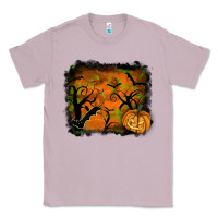 Lilac Halloween Background Classic Tee - RanaPortraitStore
