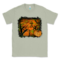 Matcha Halloween Background Classic Tee - RanaPortraitStore