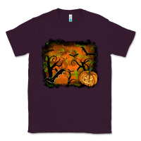 Plum Halloween Background Classic Tee - RanaPortraitStore