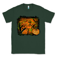 Sports Green Halloween Background Classic Tee - RanaPortraitStore
