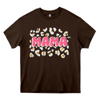Chocolate Brown mama Heavy Core Tee - JahusDesignShop