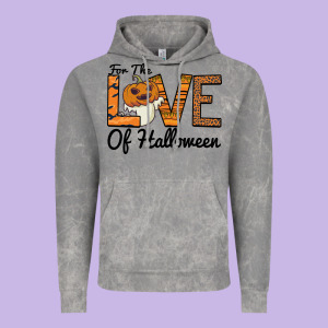 For The Love Of Halloween Vintage Hoodie Designed By Bettercallsaul