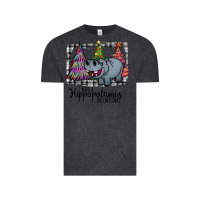 Vintage Black I Want Hippopotamus For Christmas Vintage Tee - Bettercallsaul