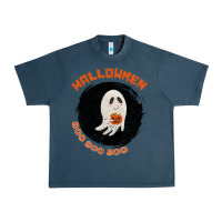Midnight Navy Daddy Shark Boo Boo Urban Heavy Tee - Bettercallsaul
