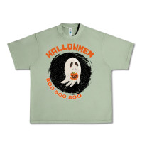 Oil Green Daddy Shark Boo Boo Urban Heavy Tee - Bettercallsaul
