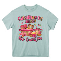 Arona calorias de amor no cuentan mexican valentines day Heavy Core Tee - MaliasSmallBusiness