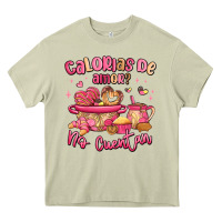 Mossy calorias de amor no cuentan mexican valentines day Heavy Core Tee - MaliasSmallBusiness