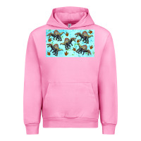 Fuchsia Pink spinosaurus sippy cup Urban Hoodie - Artiststas