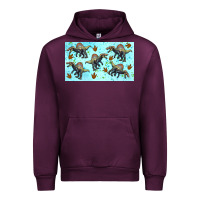 Mauve Wine spinosaurus sippy cup Urban Hoodie - Artiststas