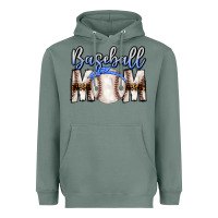 Sage Baseball Mom Heavyweight Hoodie - CowhideDigitalArt