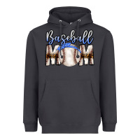 Smoke Baseball Mom Heavyweight Hoodie - CowhideDigitalArt