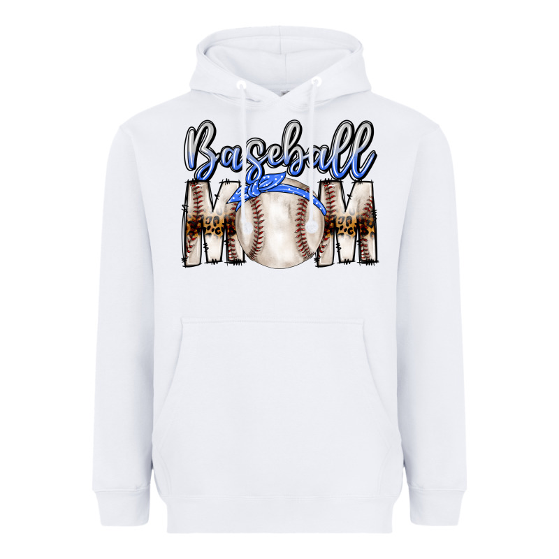 Baseball Mom Heavyweight Hoodie by CowhideDigitalArt | Teevron