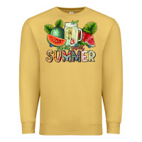 Antique Gold Sweet Sweet Summer Premium Sweatshirt - CowhideDigitalArt