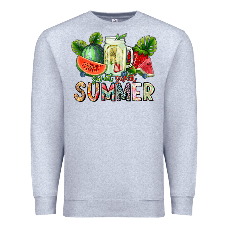 Sweet Sweet Summer Premium Sweatshirt by CowhideDigitalArt | Teevron
