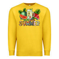 Lemon Sweet Sweet Summer Premium Sweatshirt - CowhideDigitalArt