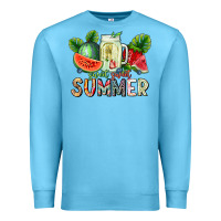 Ocean Blue Sweet Sweet Summer Premium Sweatshirt - CowhideDigitalArt