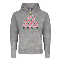 Cloud Rock Christmas Tree Flamingo Vintage Hoodie - Bettercallsaul