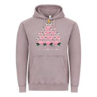 Vintage Zinc Christmas Tree Flamingo Vintage Hoodie - Bettercallsaul