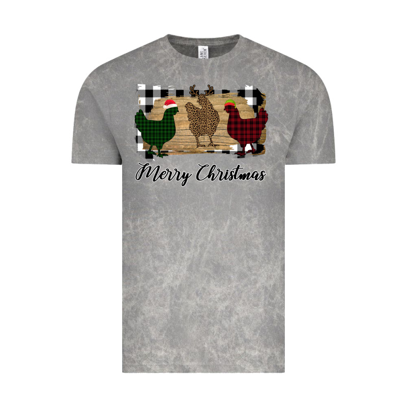 Merry Christmas Chickens Vintage Tee by Bettercallsaul | Teevron