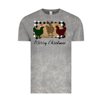 Cloud Rock Merry Christmas Chickens Vintage Tee - Bettercallsaul