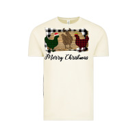 Vintage Arctic Merry Christmas Chickens Vintage Tee - Bettercallsaul