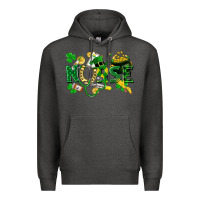 Charcoal Heather nurse st patrick Premium Hoodie - FaDigitalArtStudio