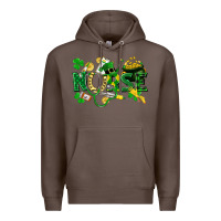 Coffee nurse st patrick Premium Hoodie - FaDigitalArtStudio