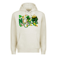 Nurse St Patrick Premium Hoodie | Teevron