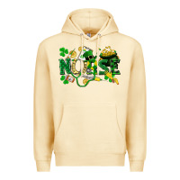 Pina Colada nurse st patrick Premium Hoodie - FaDigitalArtStudio