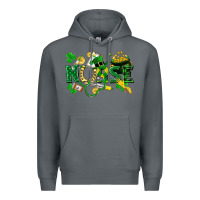 Rock nurse st patrick Premium Hoodie - FaDigitalArtStudio