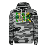 Slate Camo nurse st patrick Premium Hoodie - FaDigitalArtStudio