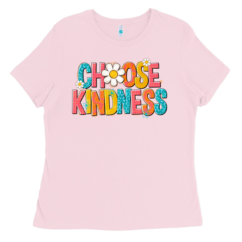 Choose Kindness Ladies Tee by NancyCooperArtShop | Teevron