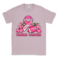 Lilac tackle cancer pumpkins football and ribbon breast cancer awareness Classic Tee - Jasminsmagicworld