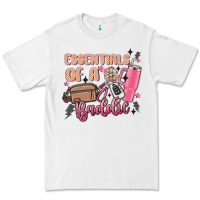 White essentials of a baddie Premium Tee - MaliasSmallBusiness