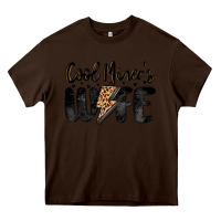 Chocolate Brown cool miner s wife Heavy Core Tee - MaliasSmallBusiness