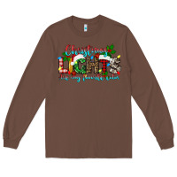Chestnut christmas lights are my favorite Long Sleeve Tee - texasbilliewilder