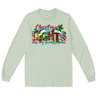 Matcha christmas lights are my favorite Long Sleeve Tee - texasbilliewilder