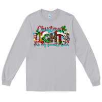 Moon Dust christmas lights are my favorite Long Sleeve Tee - texasbilliewilder