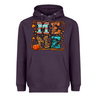 Plum Fall Autumn Leopard Meme Heavyweight Hoodie - LillyAllenDesigns