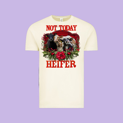 Not Today Heifer Vintage Tee Designed By Bettercallsaul