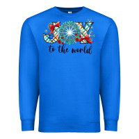 True Royal Joy to the World Premium Sweatshirt - CowhideDigitalArt