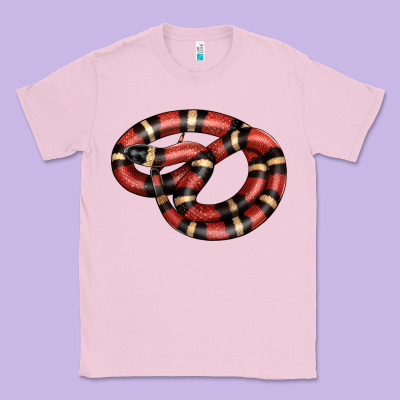 Milk Snake Classic Tee Designed By Lillyallendesigns