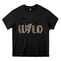 Black two wild Heavy Core Tee - MaliasSmallBusiness