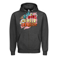 Charcoal Heather Weird moms build character Mother's Day Zipper Hoodie - FaDigitalArtStudio