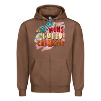 Chestnut Weird moms build character Mother's Day Zipper Hoodie - FaDigitalArtStudio