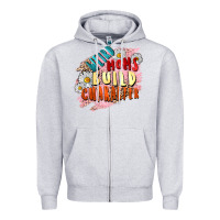Heather Grey Weird moms build character Mother's Day Zipper Hoodie - FaDigitalArtStudio